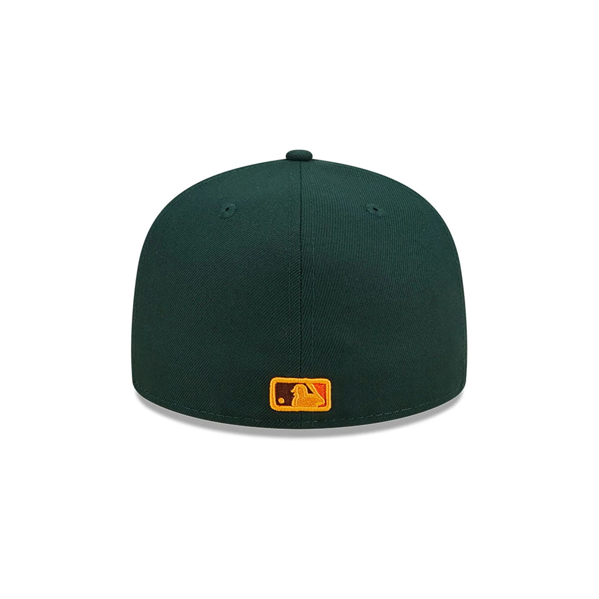 This is a Pittsburgh Pirates Leafy Dark Green 59FIFTY Fitted Cap 6