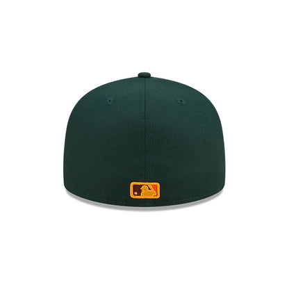 This is a San Francisco Giants Leafy Dark Green 59FIFTY Fitted Cap 6