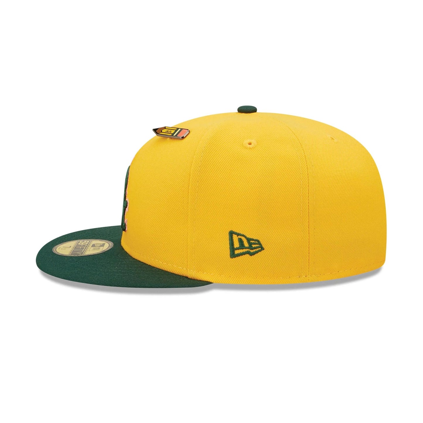 This is a Chicago White Sox Back to School Yellow 59FIFTY Fitted Cap 6