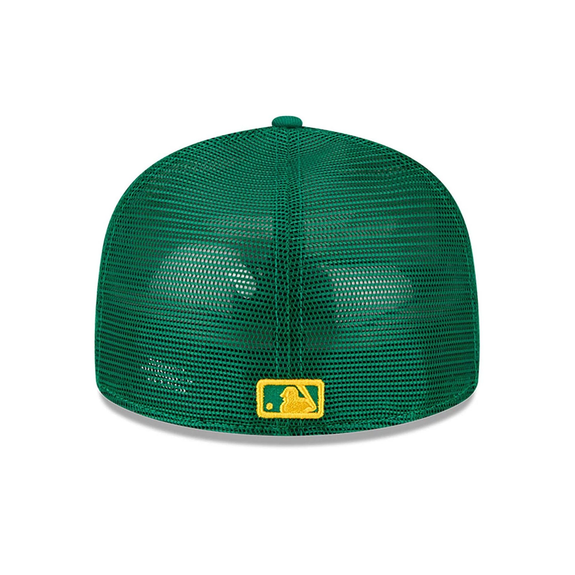 This is a Oakland Athletics MLB Spring Training Green 59FIFTY Fitted Cap 6