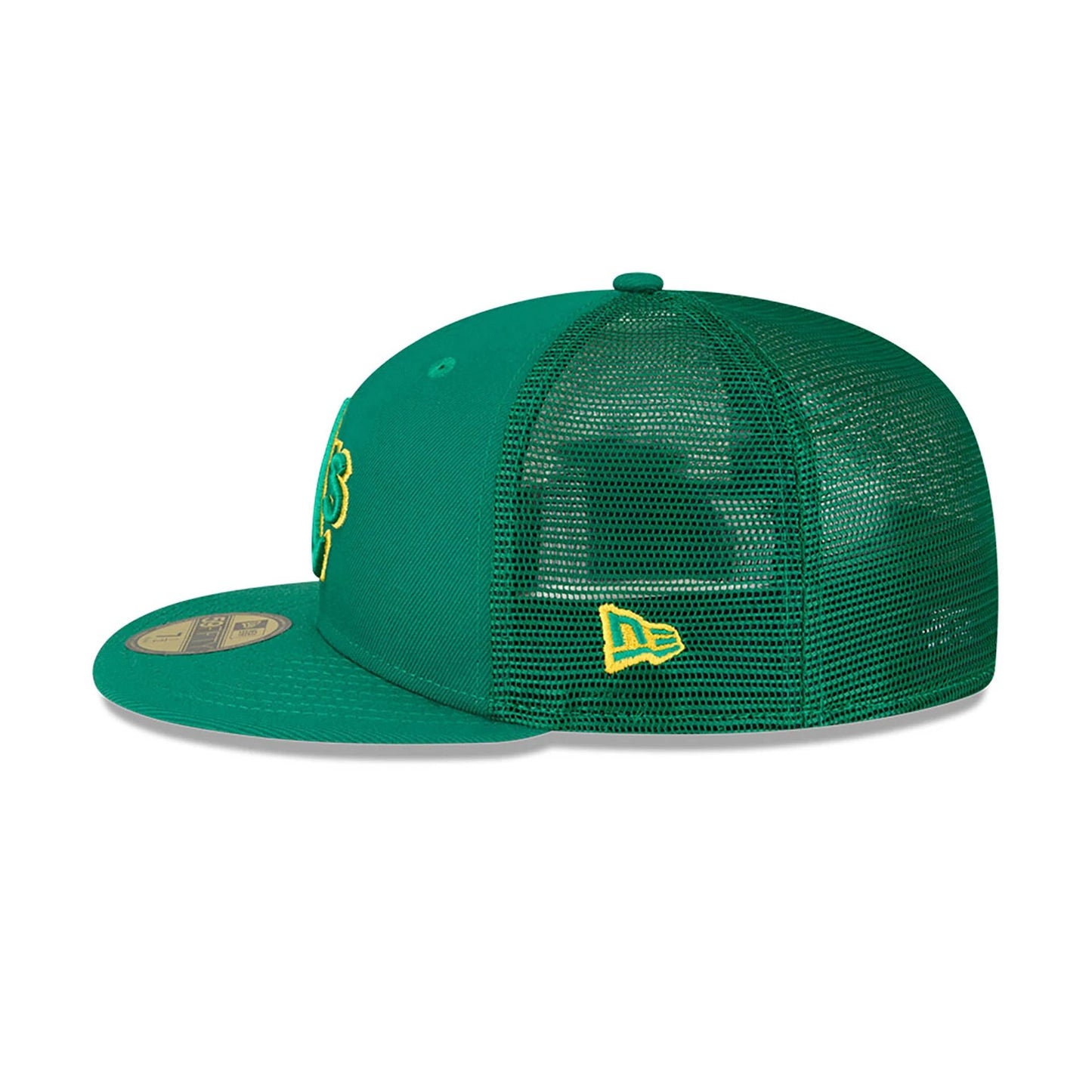 This is a Oakland Athletics MLB Spring Training Green 59FIFTY Fitted Cap 7