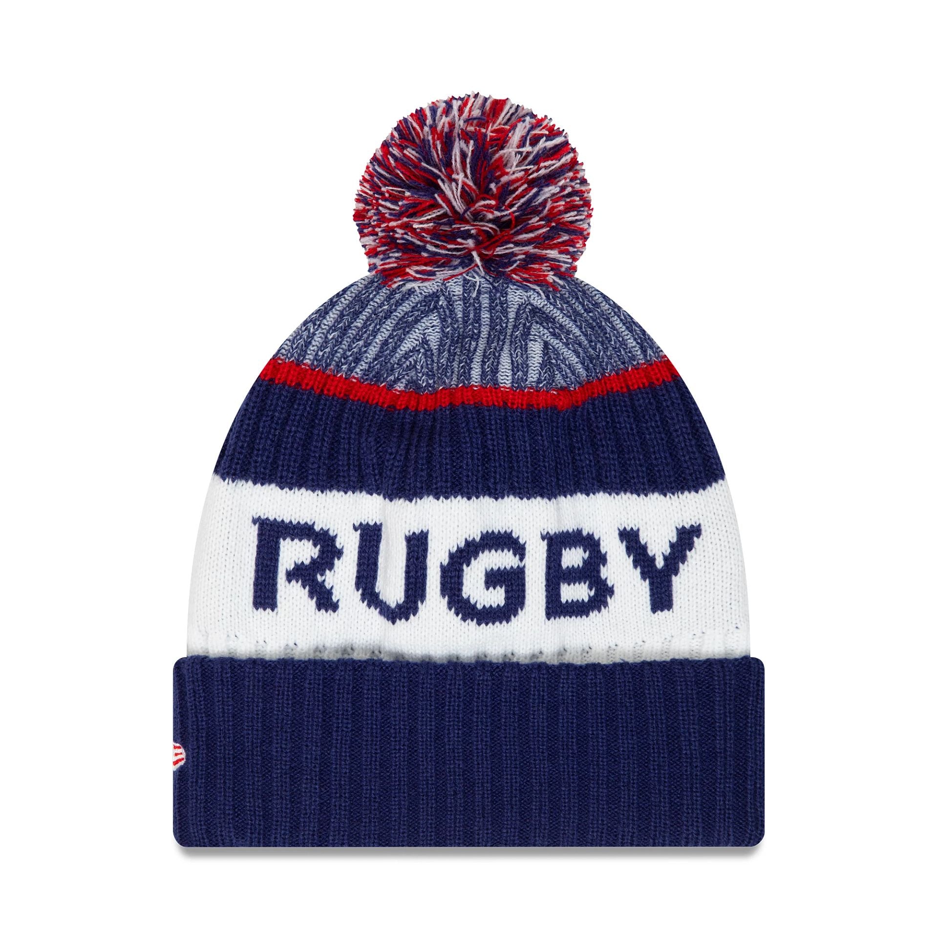 This is a French Federation Of Rugby Dark Blue Beanie Hat 2