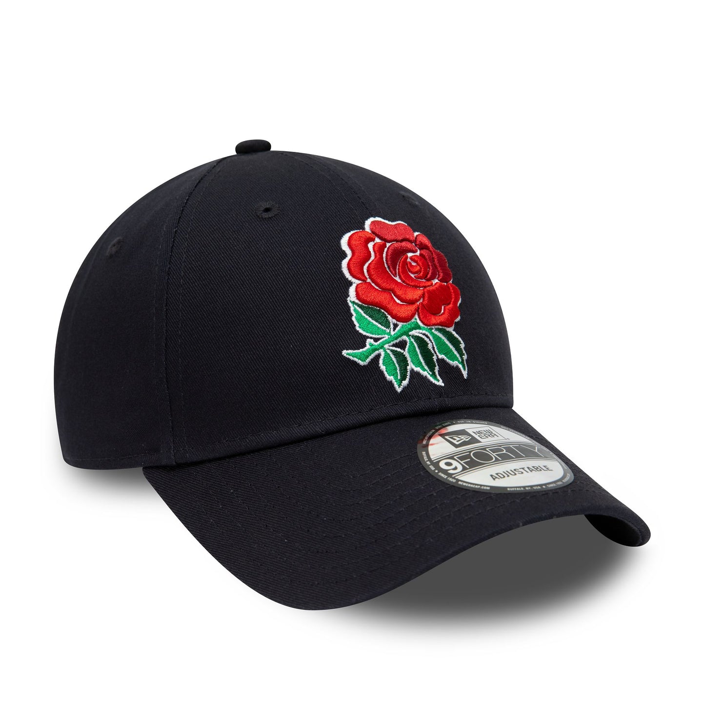 This is a England Rugby Essential Navy 9FORTY Adjustable Cap 1