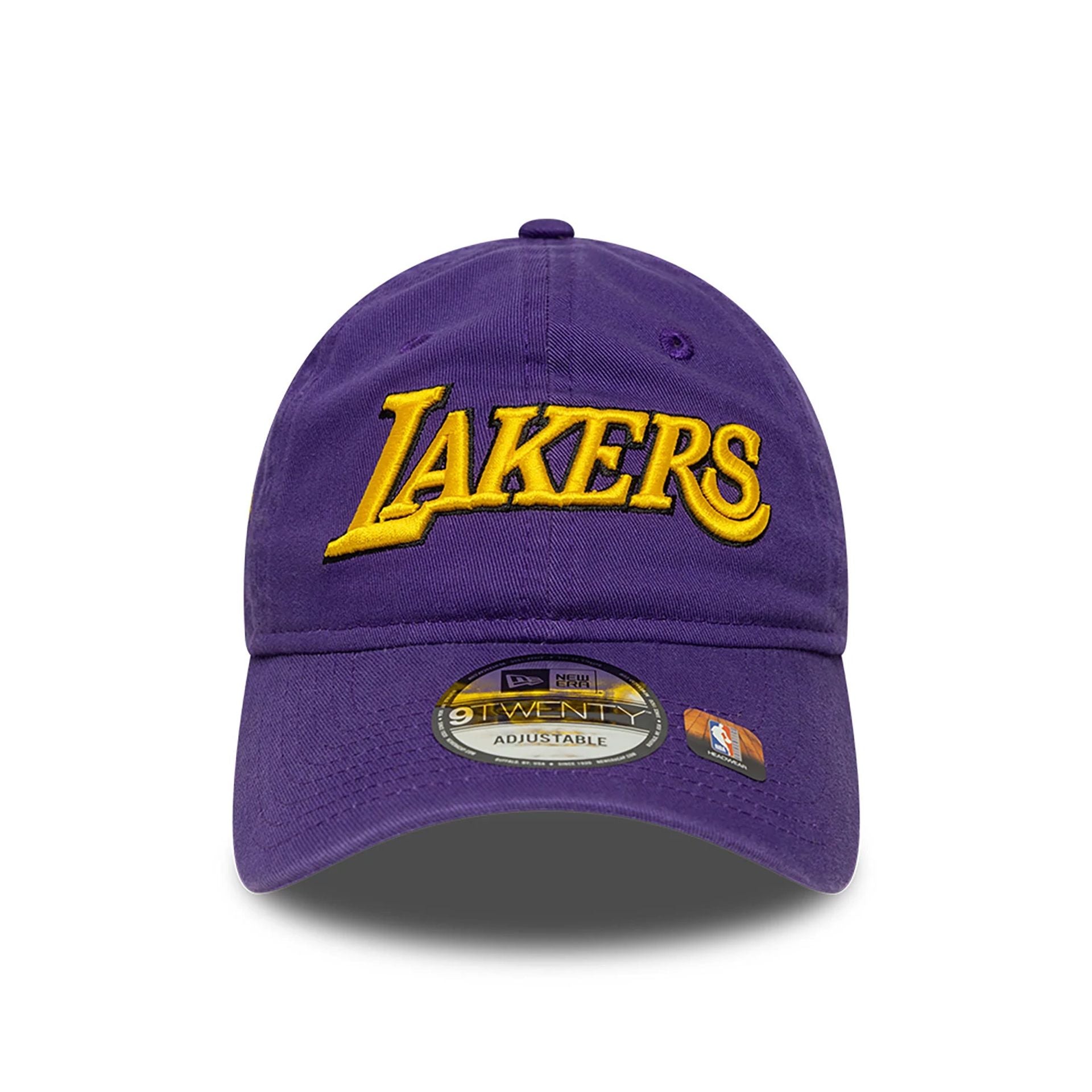 This is a LA Lakers NBA Statement Purple 9TWENTY Adjustable Cap 2