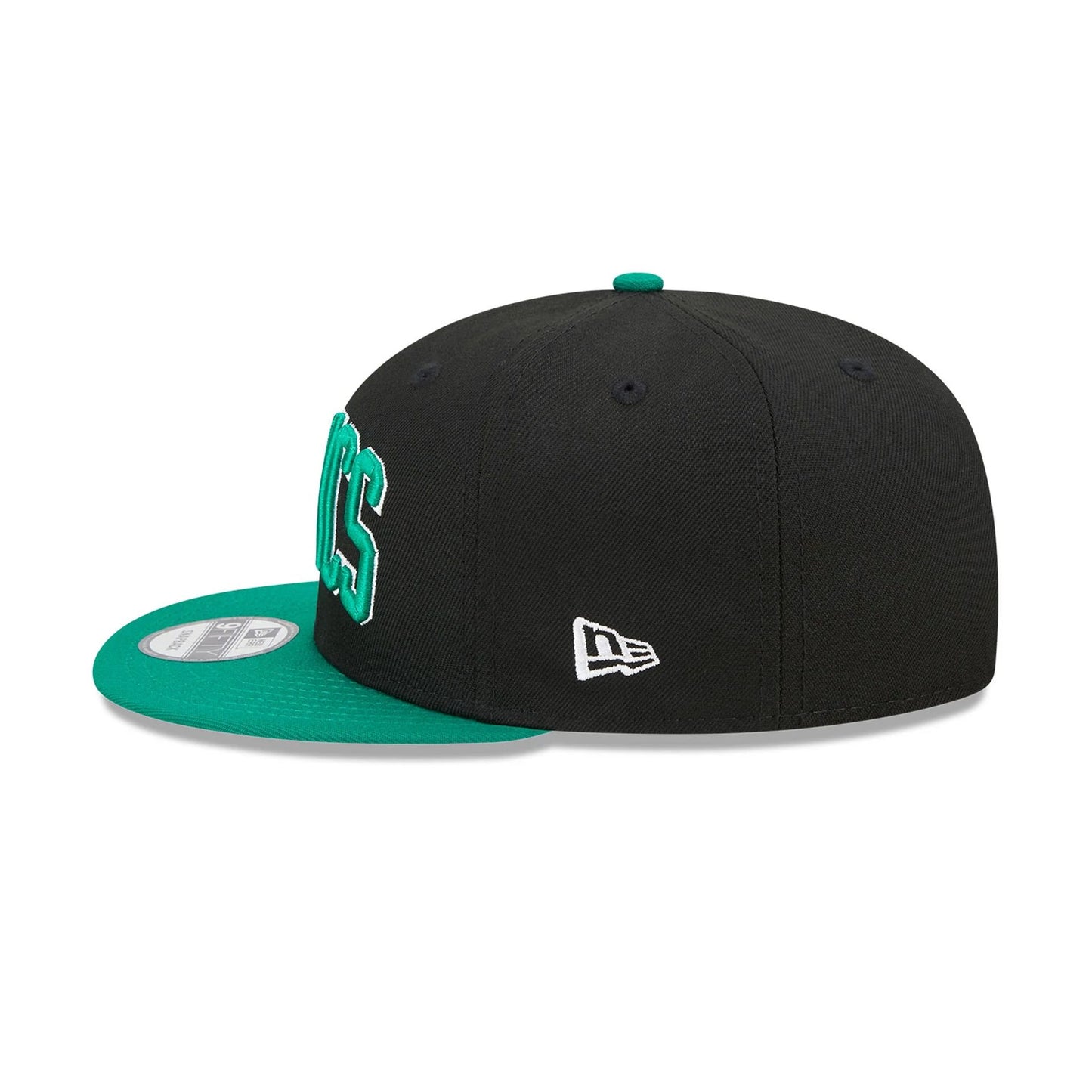 This is a Boston Celtics NBA Statement Black 9FIFTY Snapback Cap 6