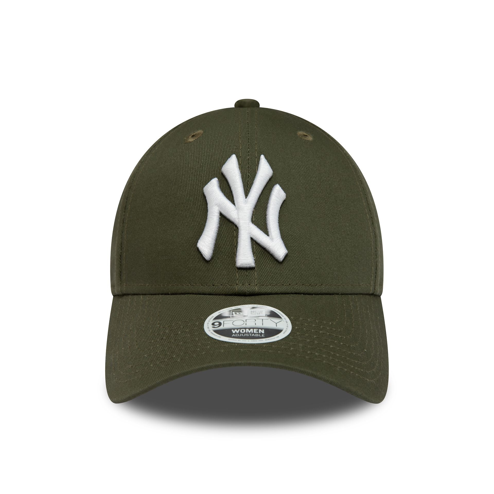 This is a New York Yankees Womens League Essential Green 9FORTY Adjustable Cap 2