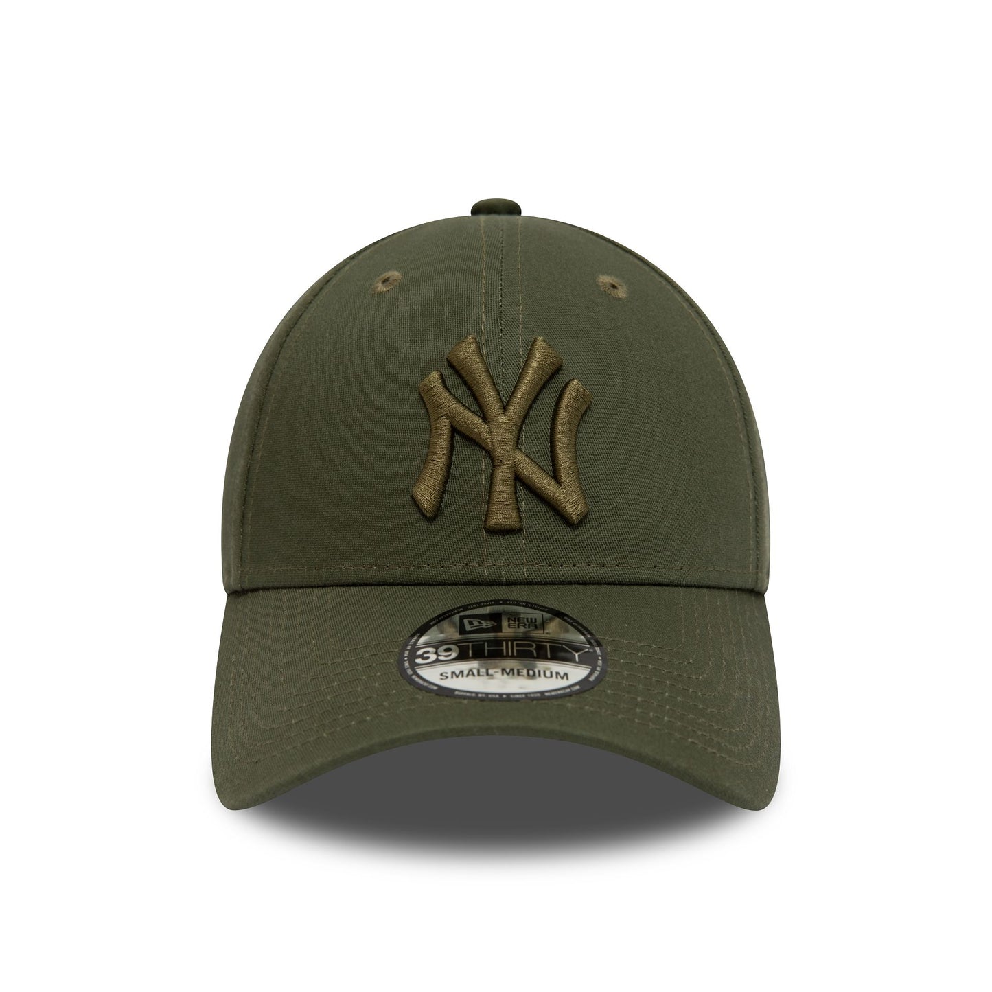 This is a New York Yankees League Essential Green 39THIRTY Stretch Fit Cap 2