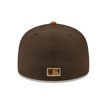 This is a Philadelphia Phillies Tri Tone Brown 59FIFTY Fitted Cap 6