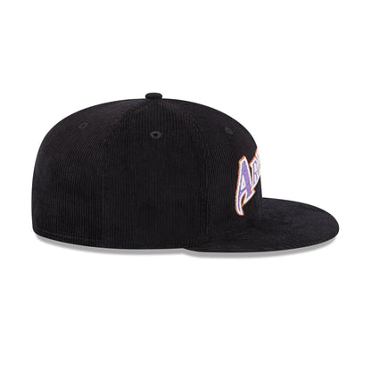 This is a Arizona Diamondbacks Vintage Cord Black 59FIFTY Fitted Cap 5