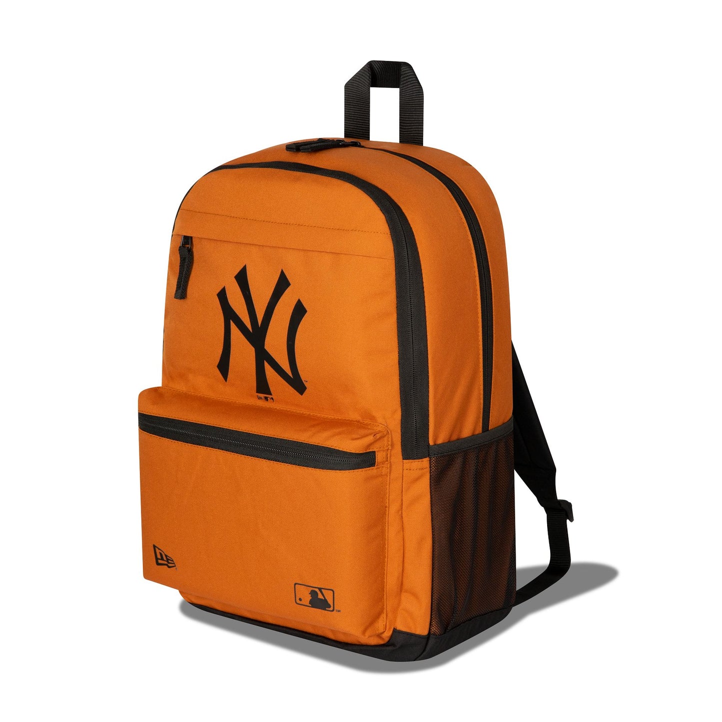 This is a New York Yankees MLB Delaware Brown Backpack 1