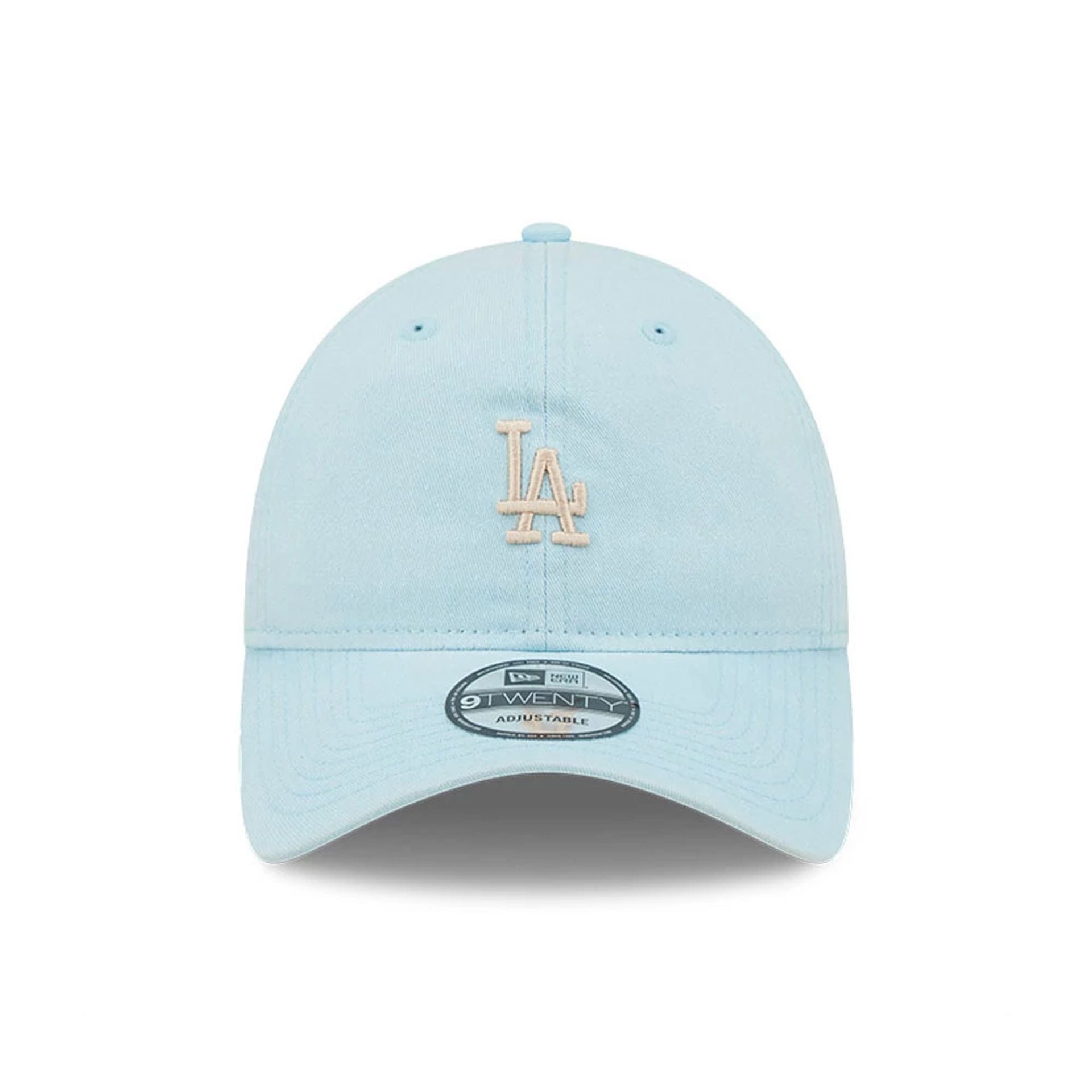 This is a LA Dodgers Mini Logo Blue 9TWENTY Adjustable Cap 2