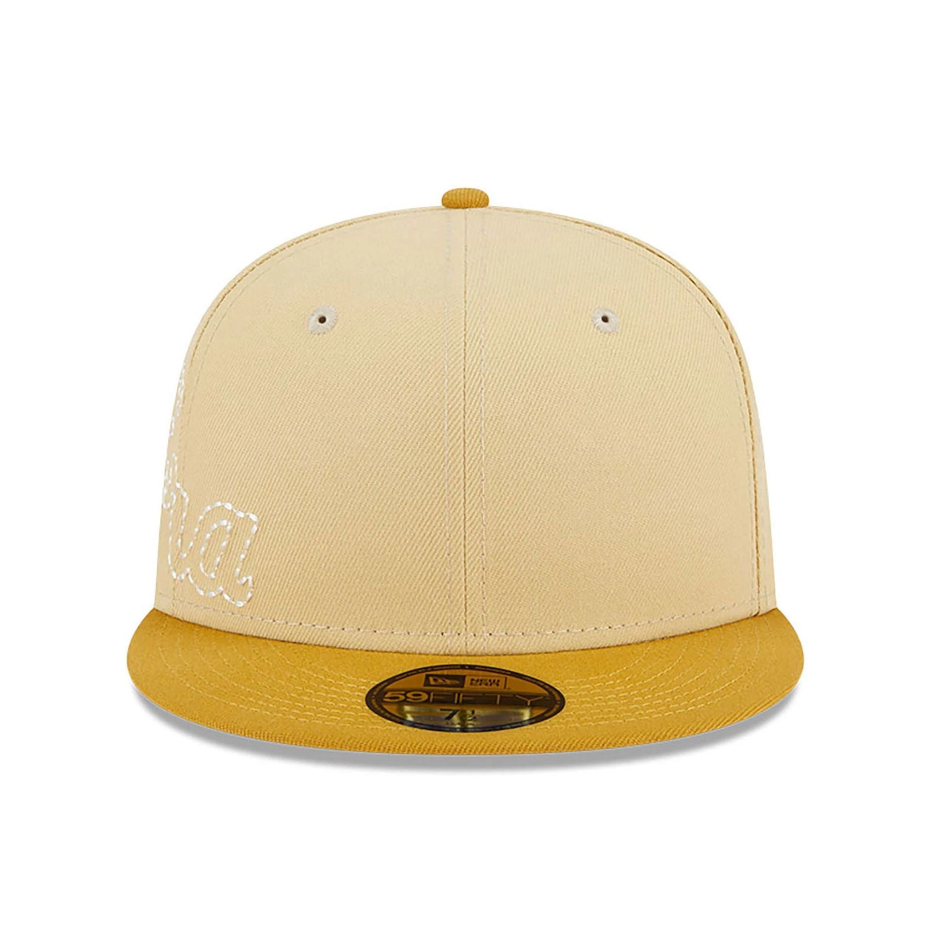 This is a New Era 59FIFTY Day Beige 59FIFTY Fitted Cap 3