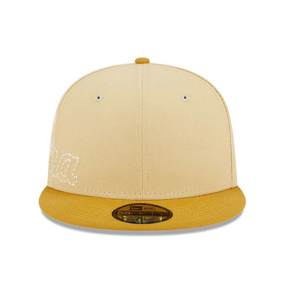 This is a New Era 59FIFTY Day Beige 59FIFTY Fitted Cap 3