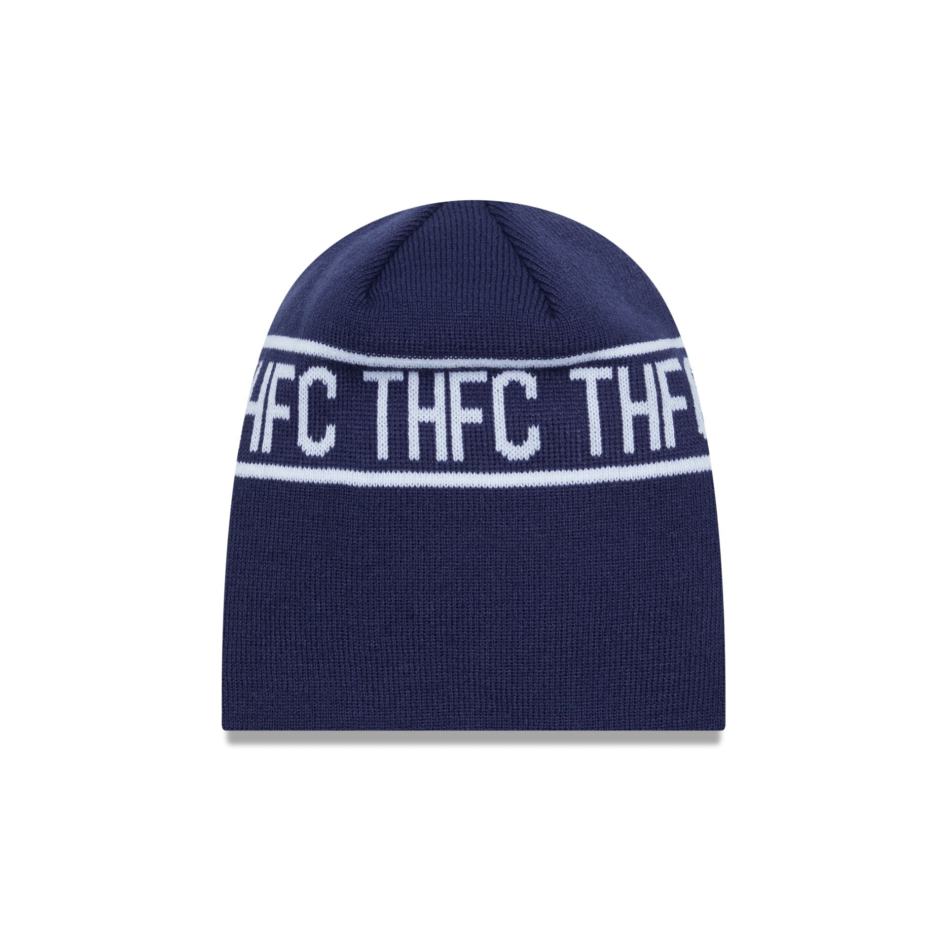 This is a Tottenham Hotspur FC Navy Cuff Knit Beanie Hat 2