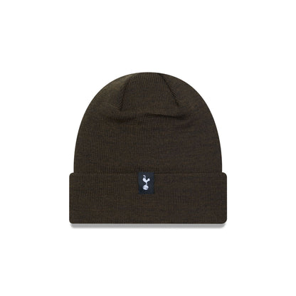 This is a Tottenham Hotspur FC Polylana® Brown Cuff Knit Beanie Hat 2