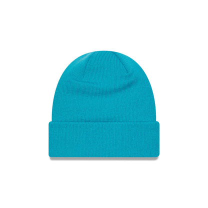 This is a Tottenham Hotspur FC Blue Cuff Knit Beanie Hat 2