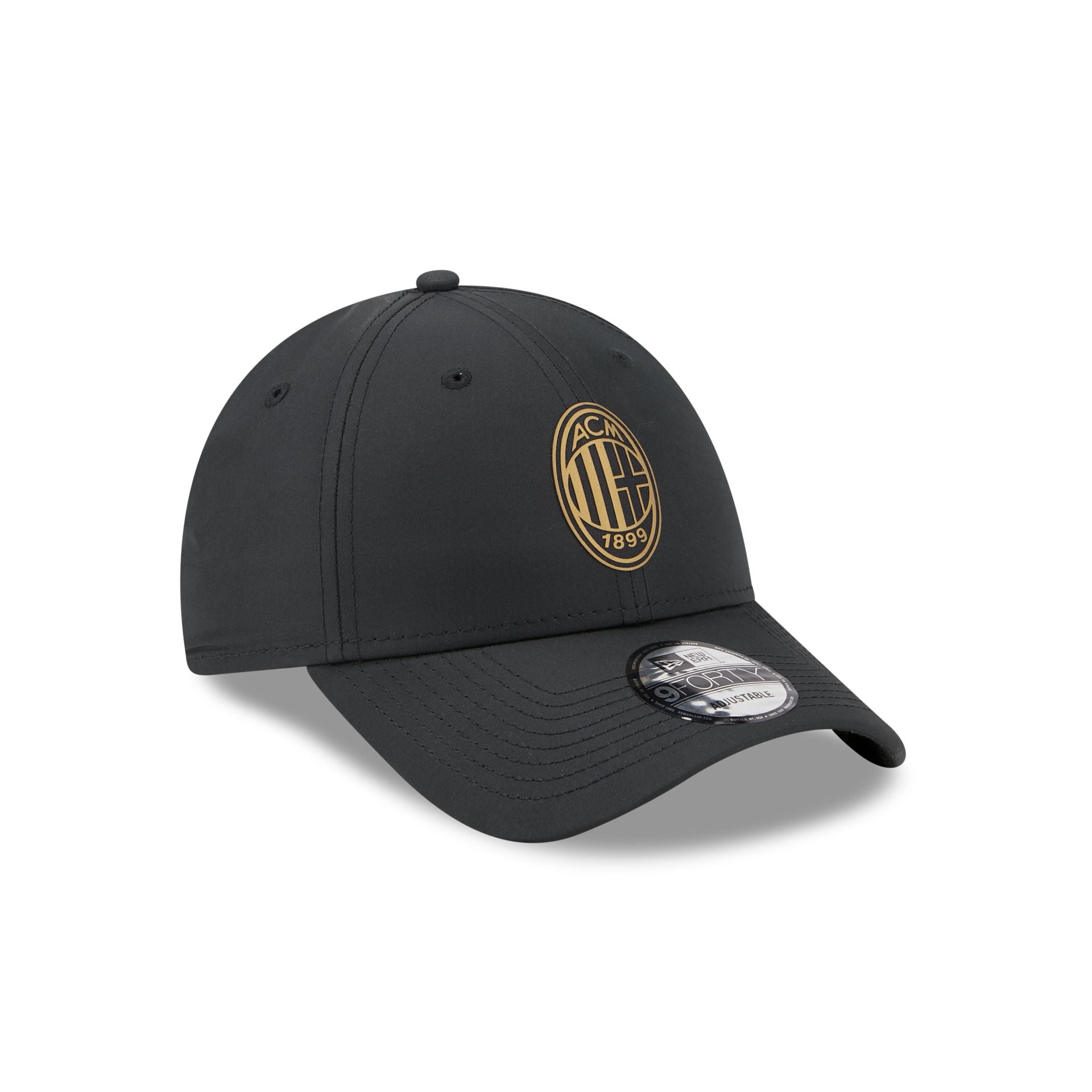 This is a AC Milan Black 9FORTY Adjustable Cap 1