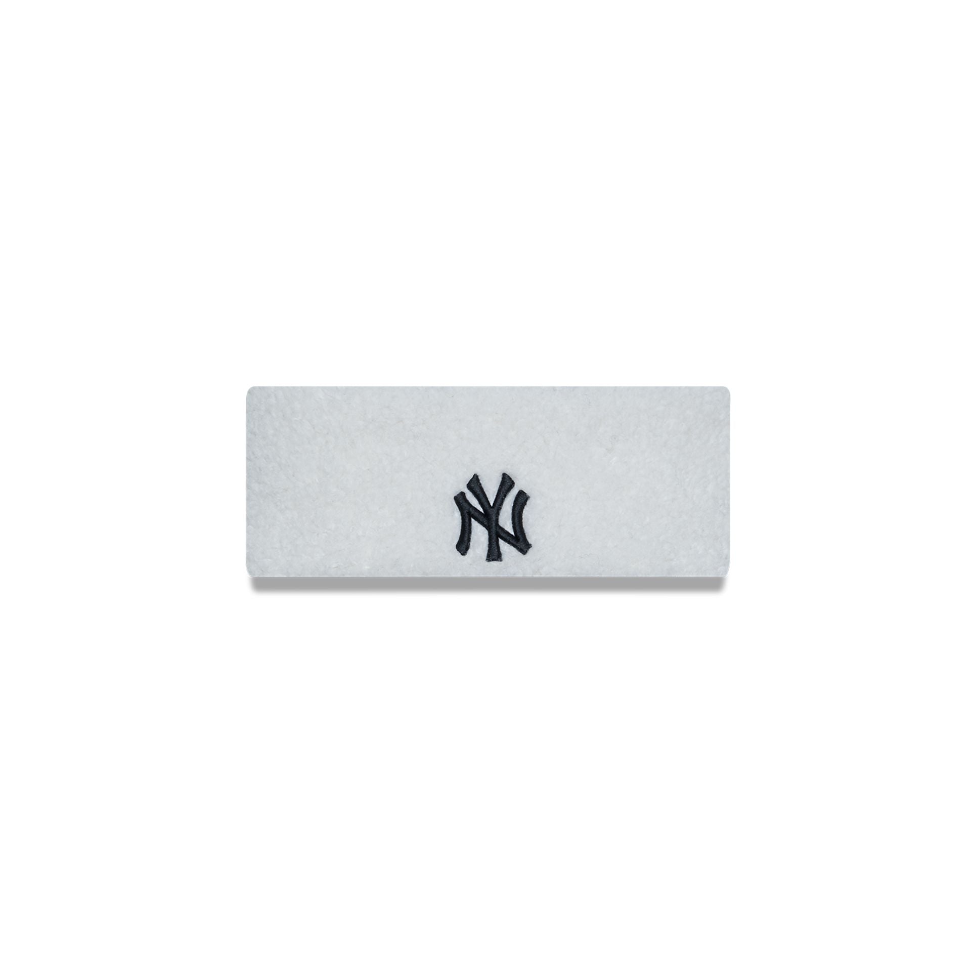 This is a New York Yankees Teddy Womens White Headband 1