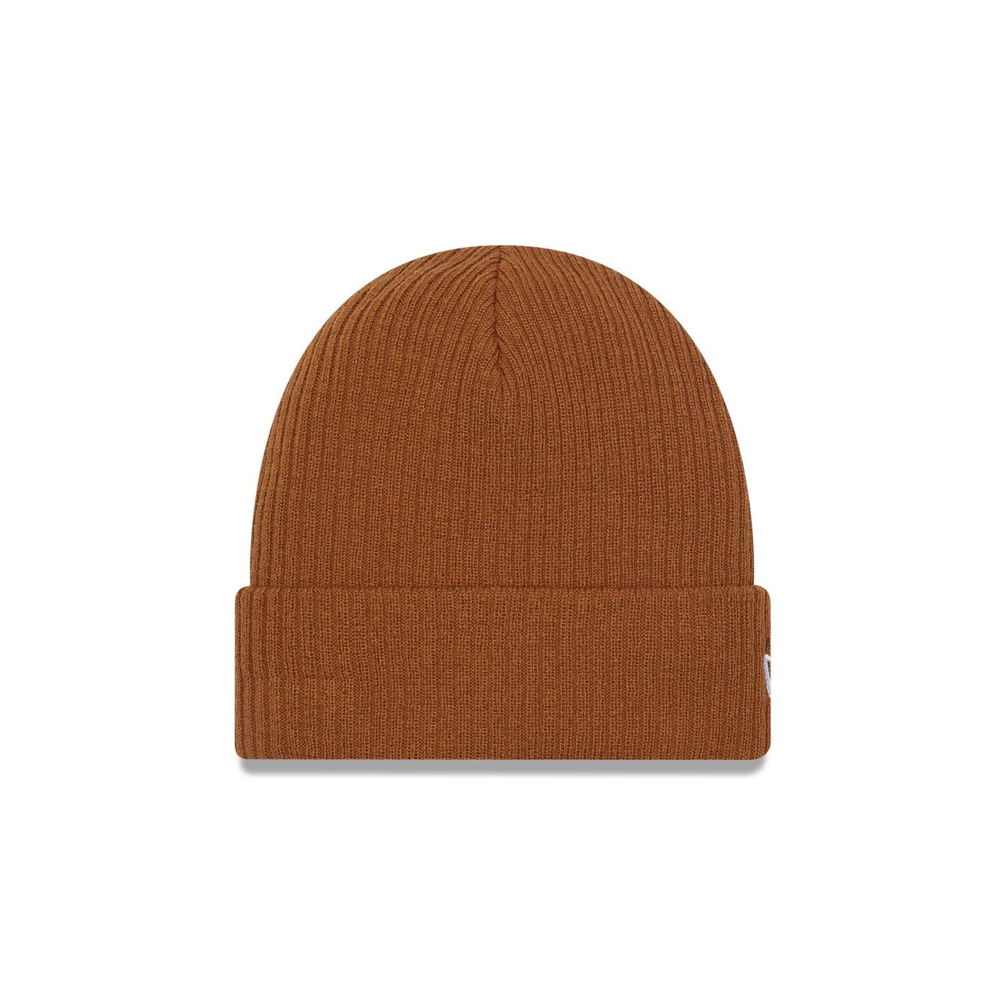 This is a New Era Dark Brown Cuff Knit Beanie Hat 3