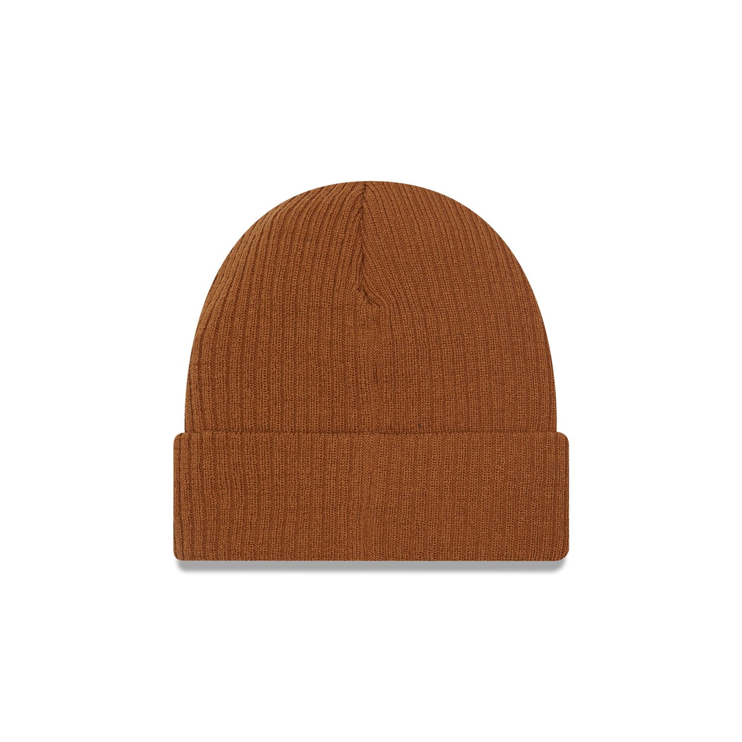 This is a New Era Dark Brown Cuff Knit Beanie Hat 2