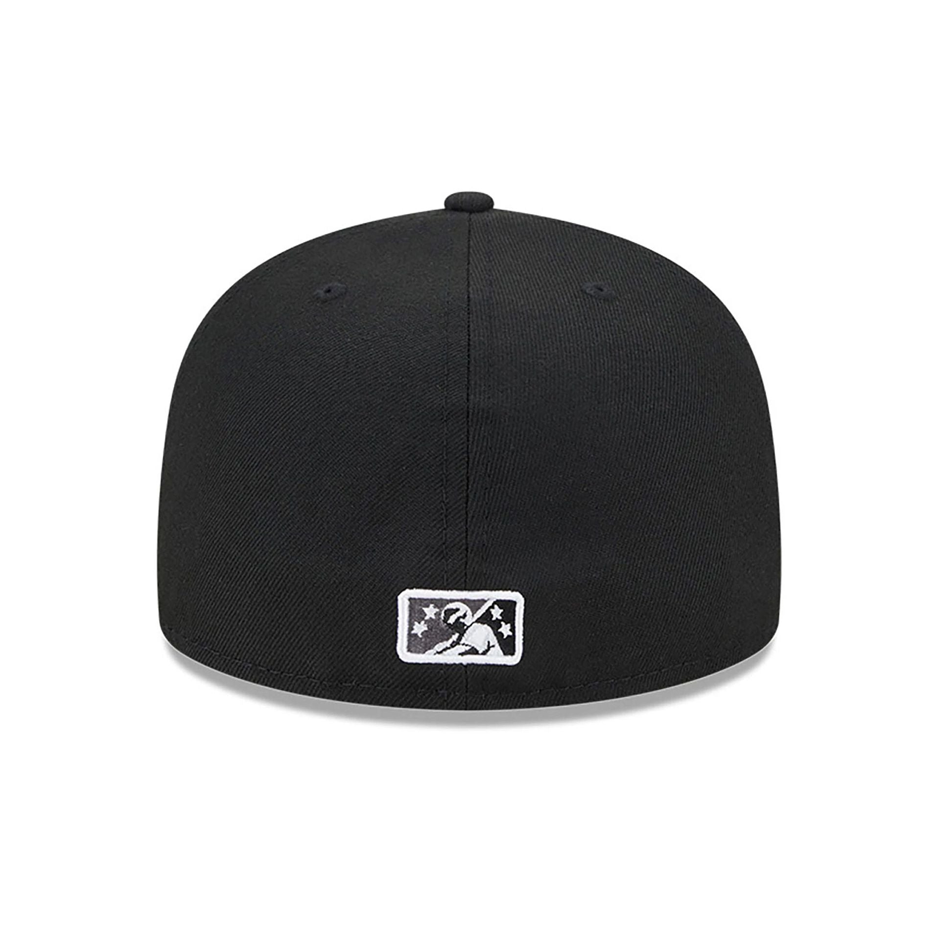 This is a Inland Empire 66Ers MiLB Theme Night Black 59FIFTY Fitted cap 5