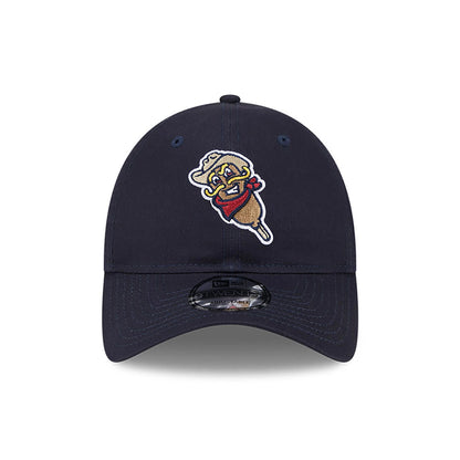 This is a Frisco Rough Riders MiLB Theme Nights Navy 9TWENTY Adjustable Cap 4