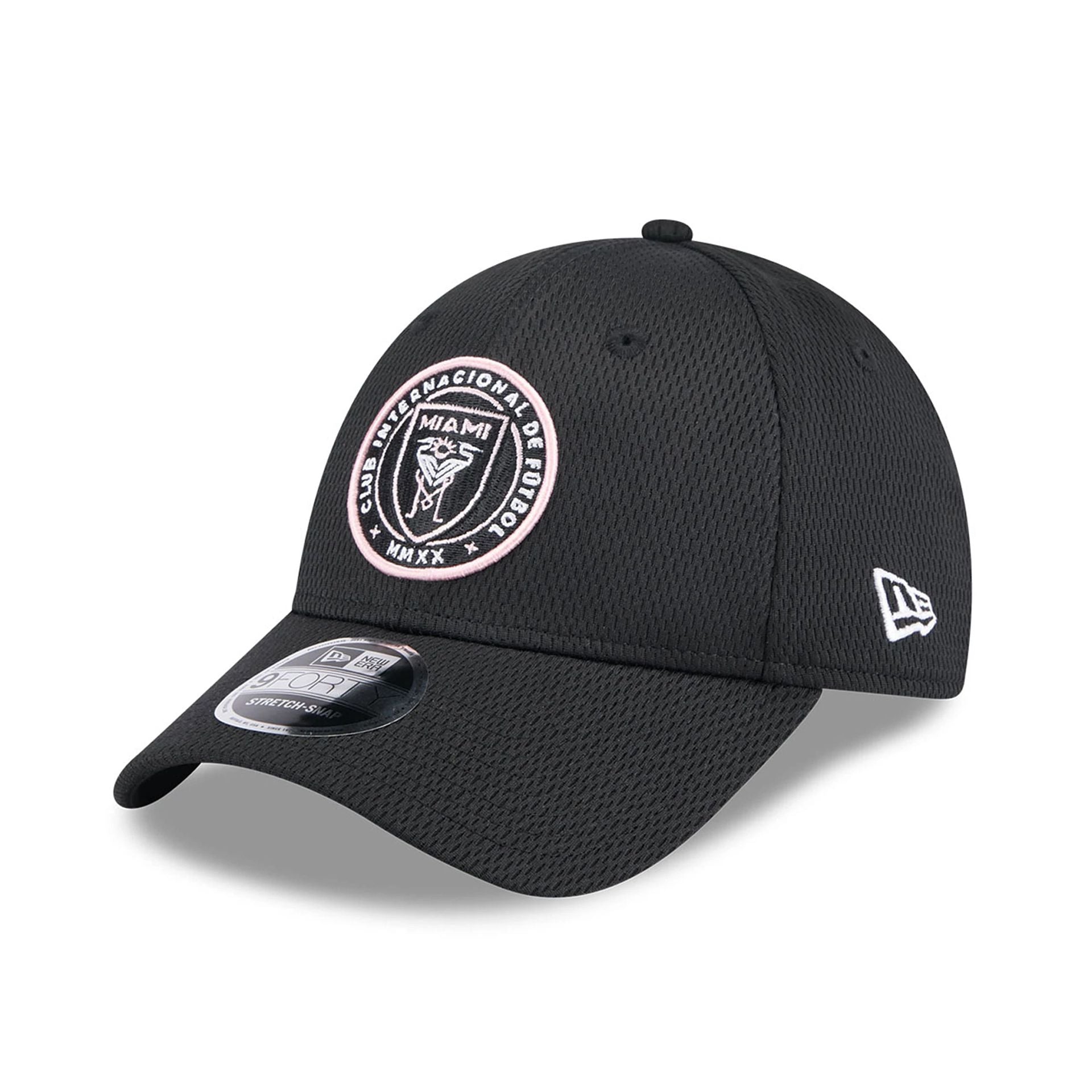 This is a Inter Miami CF Black 9FORTY Adjustable Cap 2