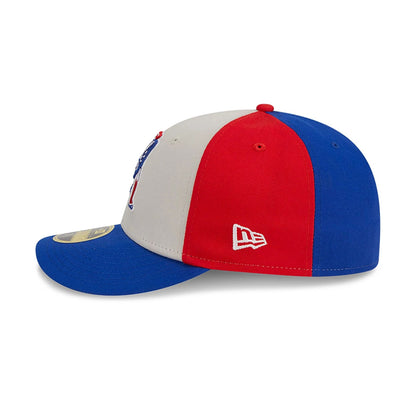 This is a New England Patriots NFL Sideline 2023 Blue 59FIFTY Low Profile Cap 5