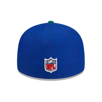 This is a Seattle Seahawks NFL Sideline 2023 Blue 59FIFTY Low Profile Cap 6