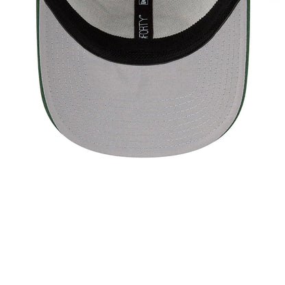 This is a Green Bay Packers NFL Sideline 2023 White 9FORTY Stretch Snap Cap 2