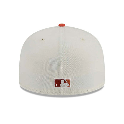 This is a Toronto Blue Jays Repreve Chrome White 59FIFTY Fitted Cap 7