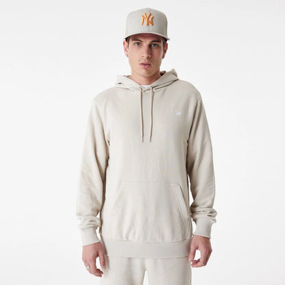 The Male model is wearing New Era Essential Stone Pullover Hoodie 8