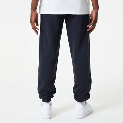 The Male model is wearing New York Yankees MLB Essential Navy Joggers 7