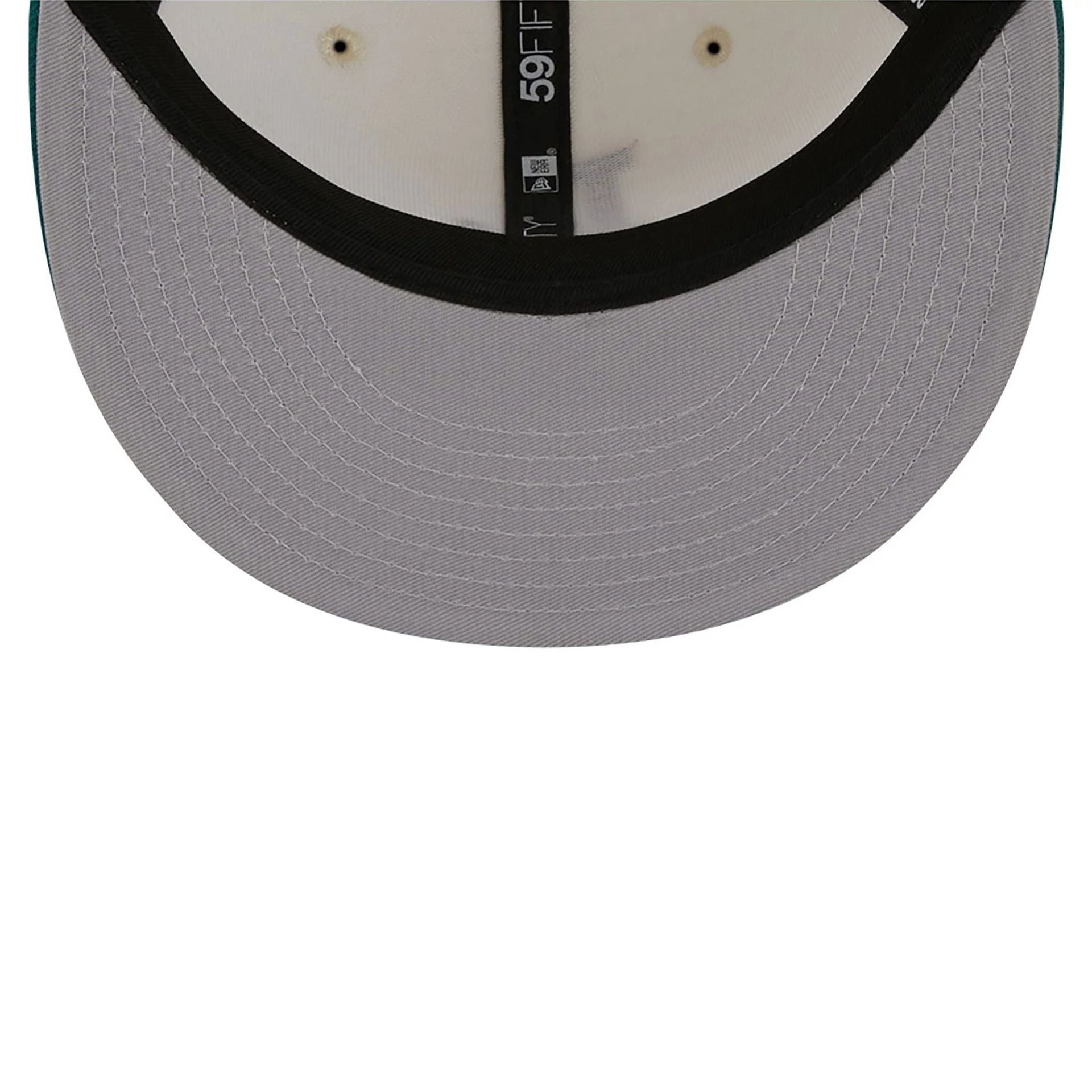 This is a LA Dodgers Camp Off White 59FIFTY Fitted Cap 2