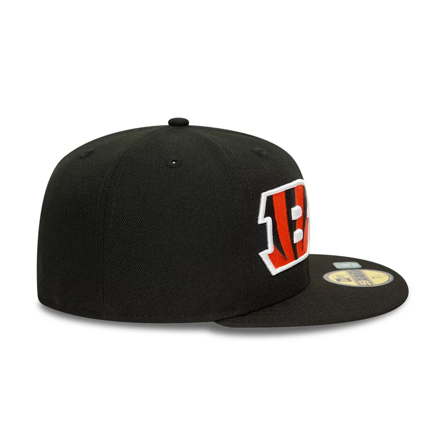 This is a Cincinnati Bengals NFL Sideline 2023 Black 59FIFTY Fitted Cap 5