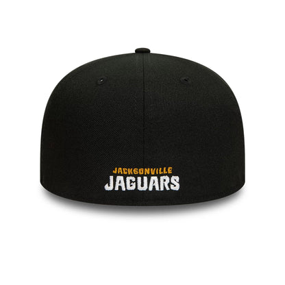 This is a Jacksonville Jaguars NFL Sideline Black 59FIFTY Fitted Cap 5