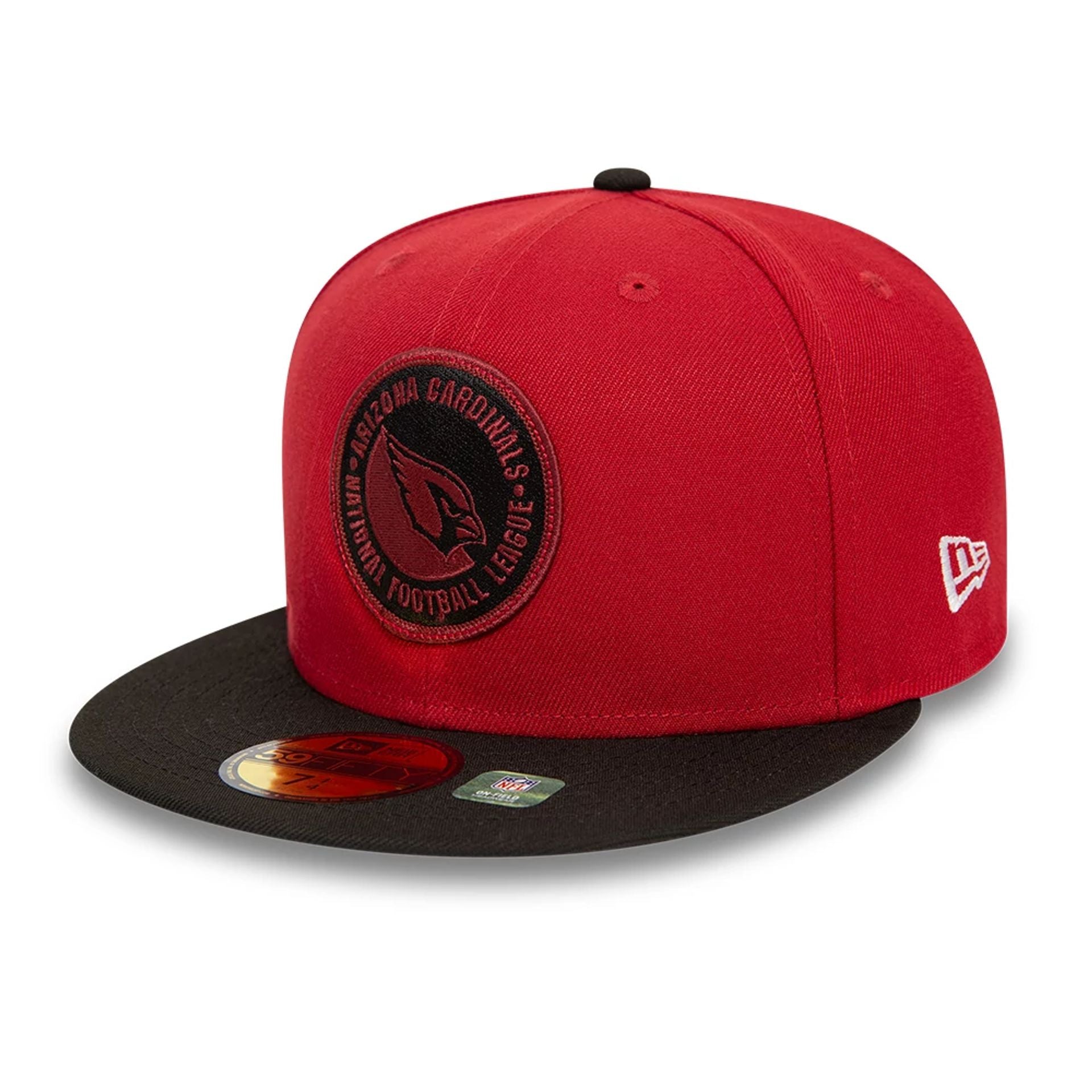 This is a Arizona Cardinals NFL Sideline 2023 Red 59FIFTY Fitted Cap 6