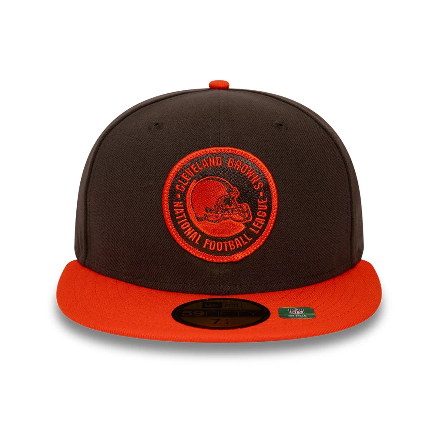 This is a Cleveland Browns NFL Sideline 2023 Dark Brown 59FIFTY Fitted Cap 7