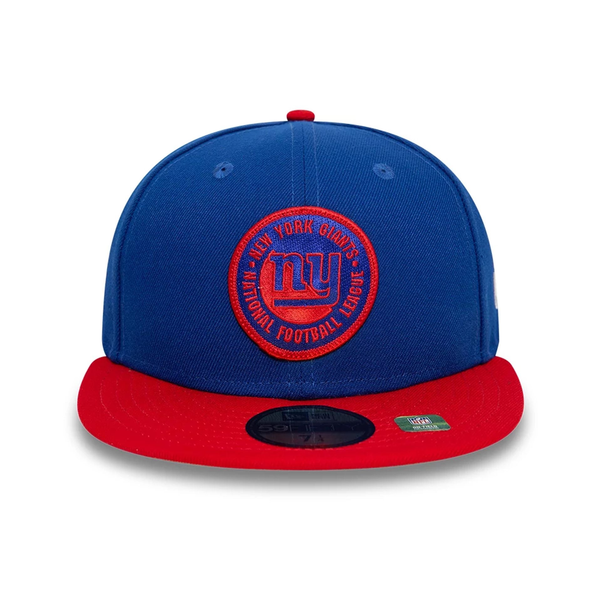 This is a New York Giants NFL Sideline 2023 Blue 59FIFTY Fitted Cap 7