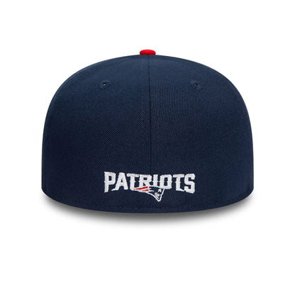 This is a New England Patriots NFL Sideline 2023 Dark Blue 59FIFTY Fitted Cap 4