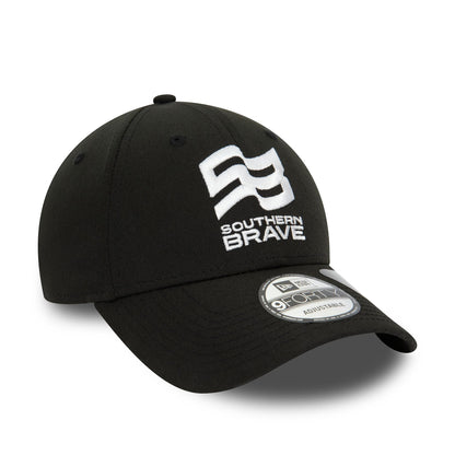 This is a Southern Brave Repreve The Hundred 2023 Southern Brave Black 9FORTY Adjustable Cap 1