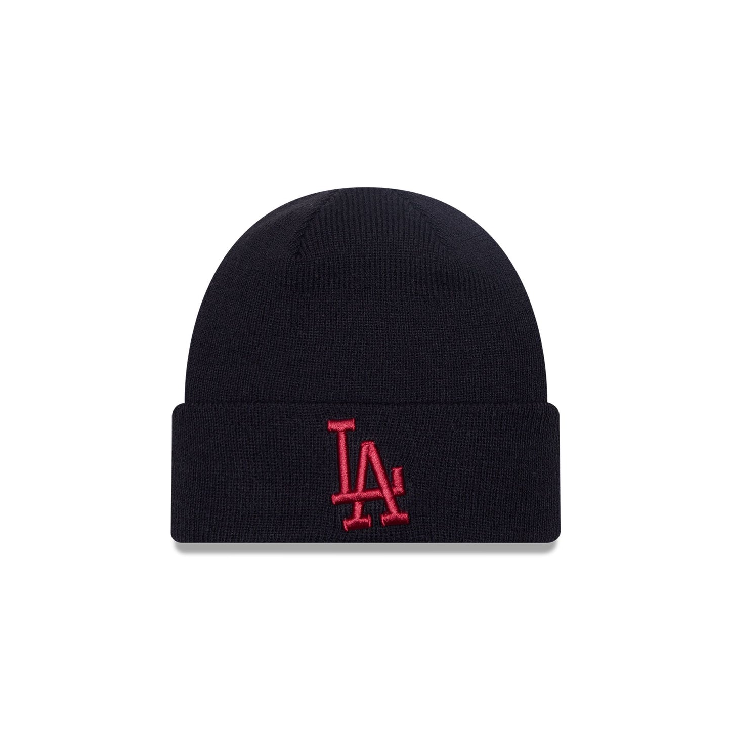 This is a LA Dodgers Toddler League Essential Black Cuff Knit Beanie Hat 2