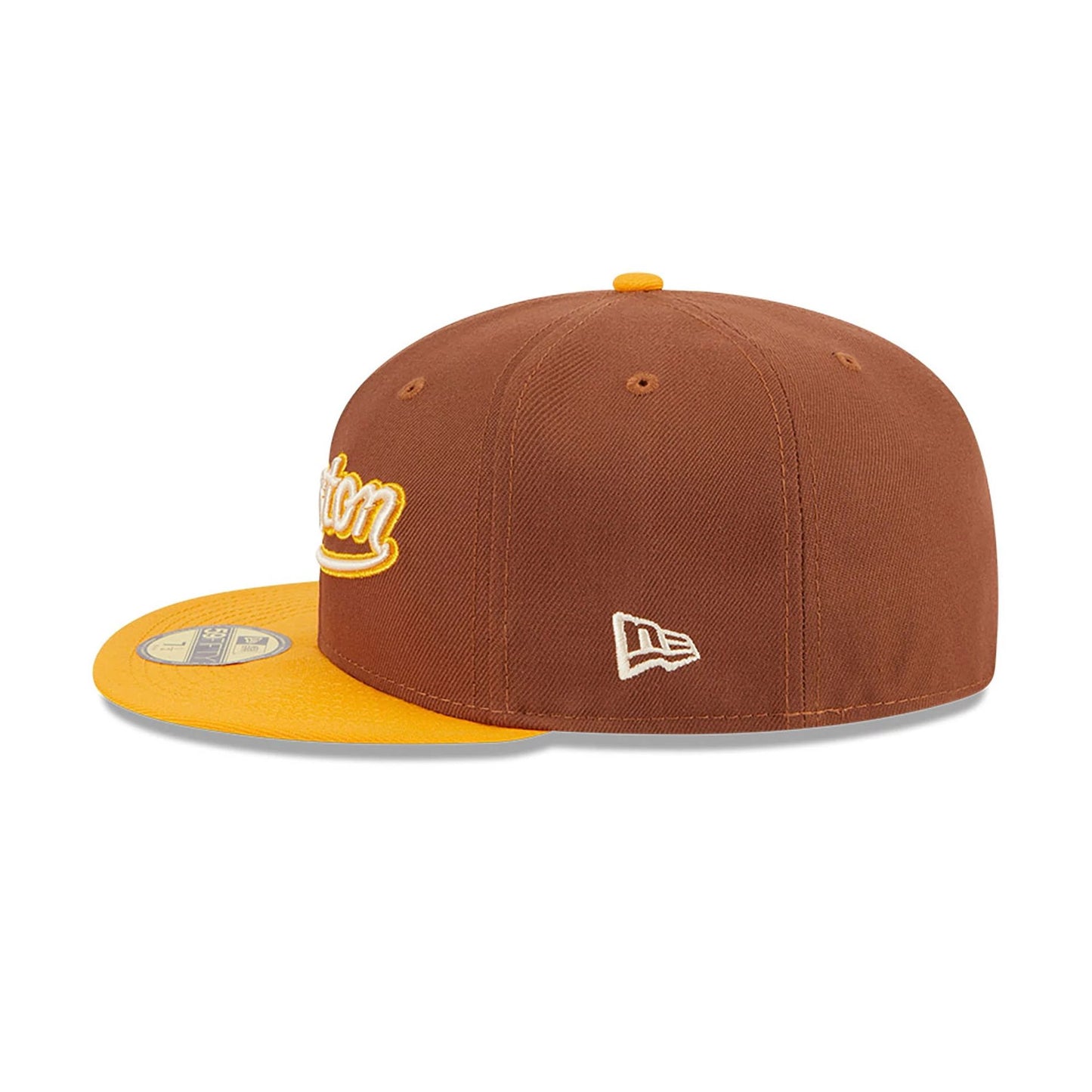 This is a Houston Astros Tiramisu Brown 59FIFTY Fitted Cap 5