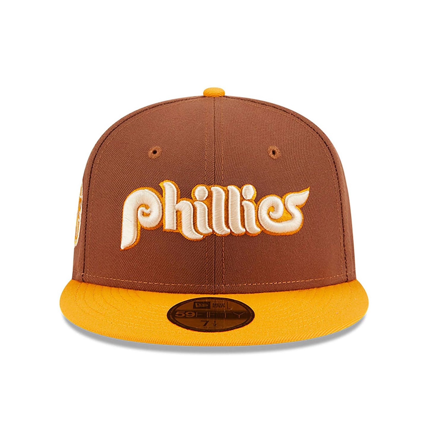 This is a Philadelphia Phillies Tiramisu Brown 59FIFTY Fitted Cap 3