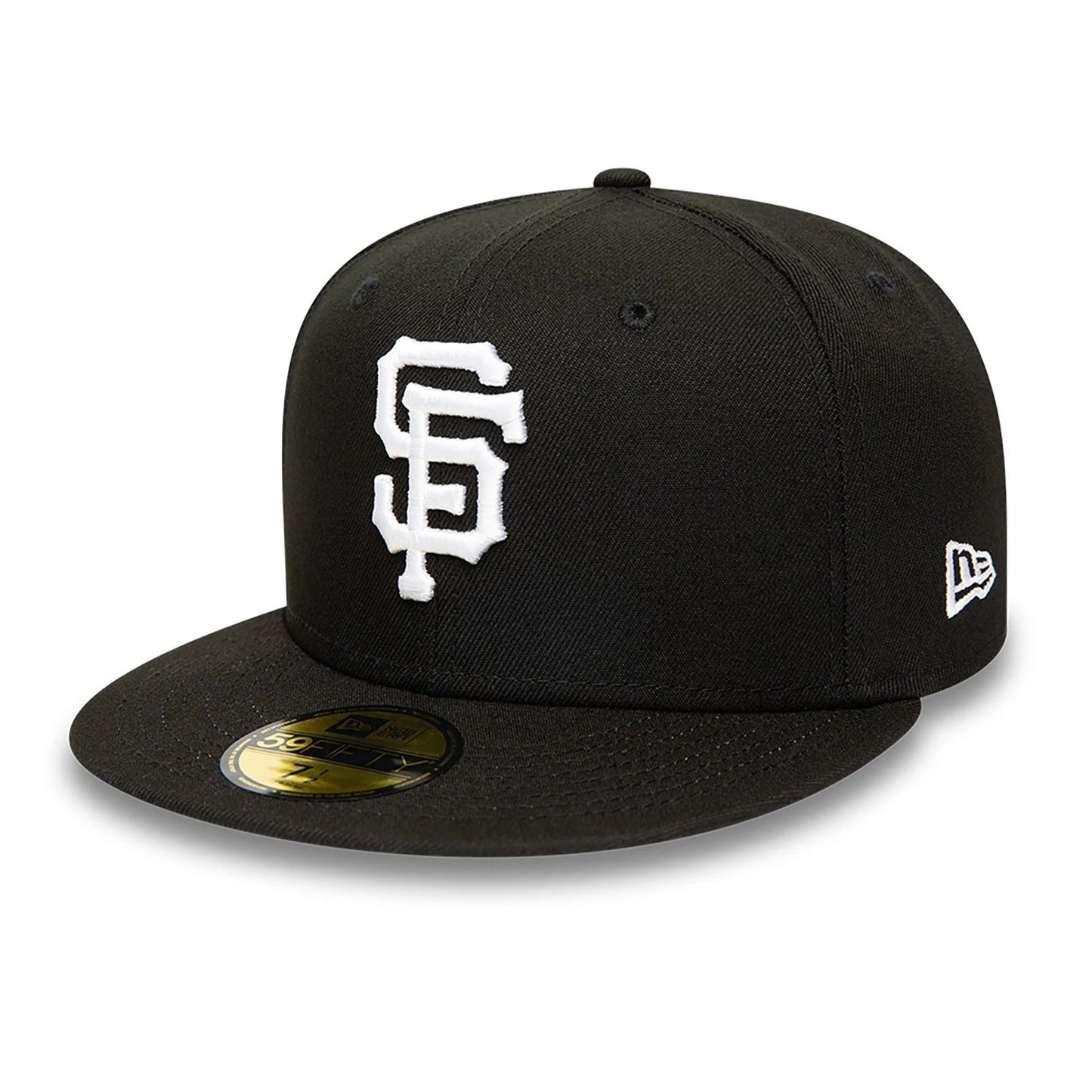 This is a San Francisco Giants MLB Black and White 59FIFTY Fitted Cap 1