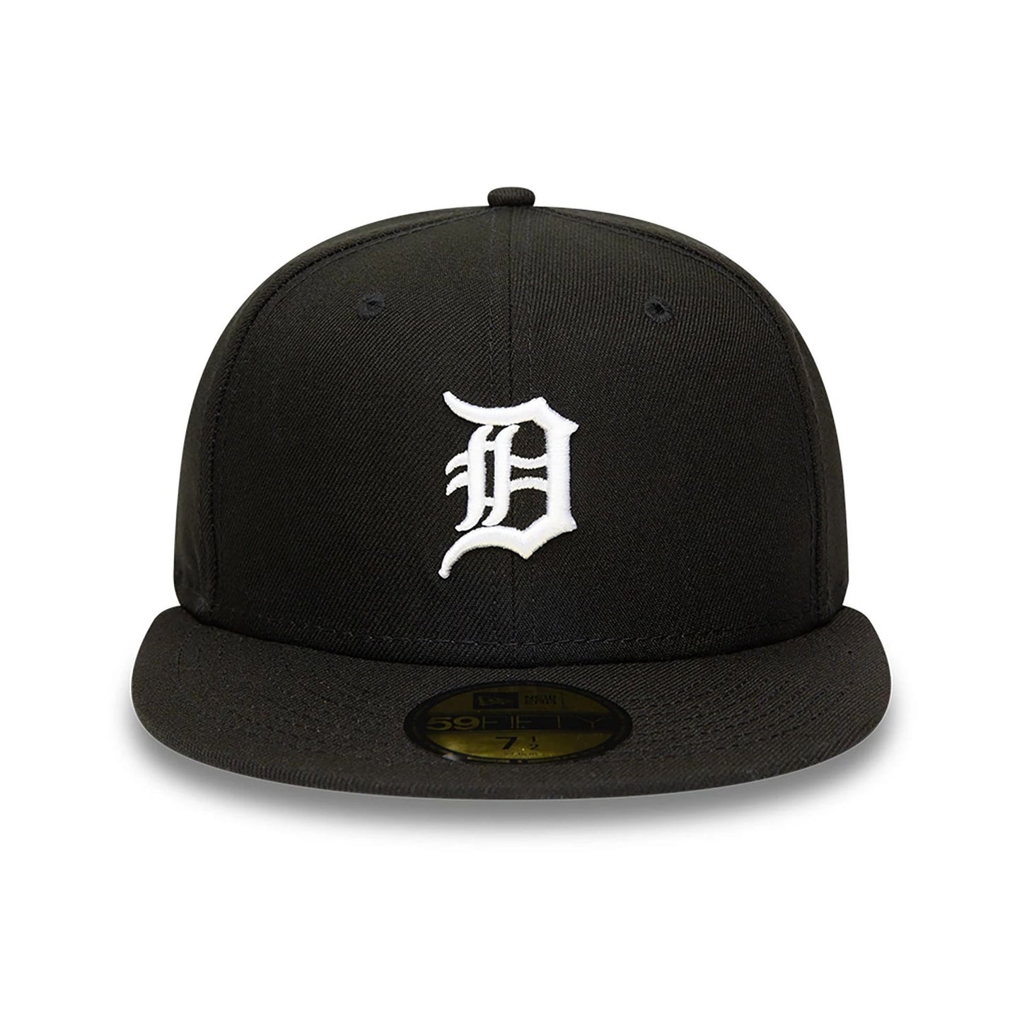 This is a Detroit Tigers MLB Black and White 59FIFTY Fitted Cap 6