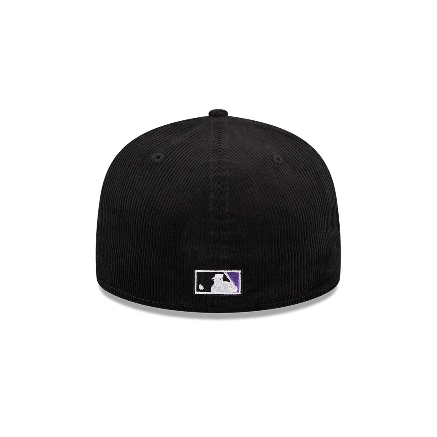 This is a Arizona Diamondbacks Throwback Cord Black 59FIFTY Fitted Cap 7