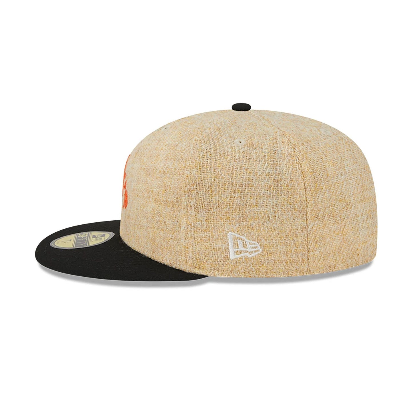 This is a Baltimore Orioles Harris Tweed Beige 59FIFTY Fitted Cap 5