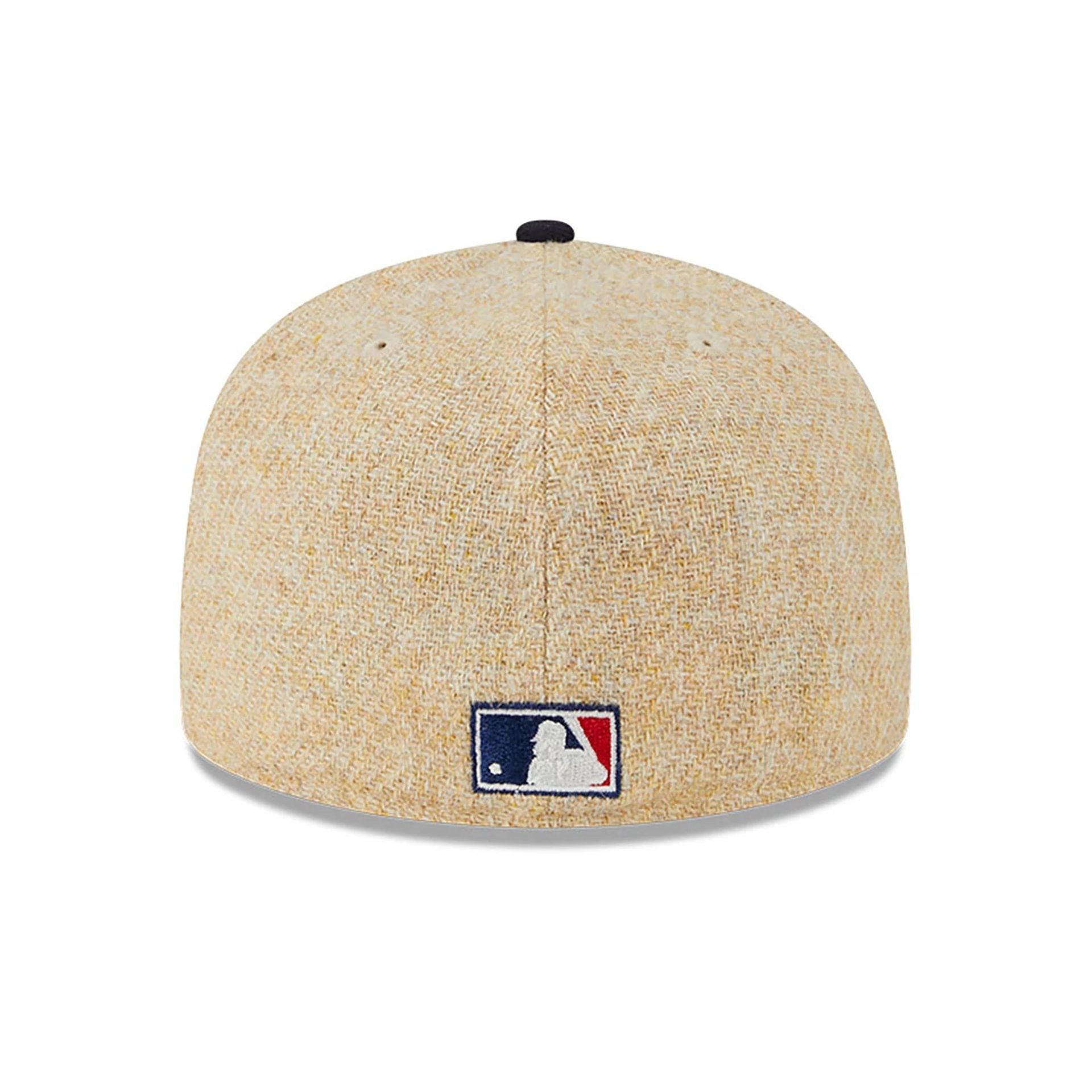 This is a Chicago White Sox Harris Tweed Beige 59FIFTY Fitted Cap 6