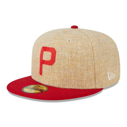 This is a Philadelphia Phillies Harris Tweed Beige 59FIFTY Fitted Cap 4